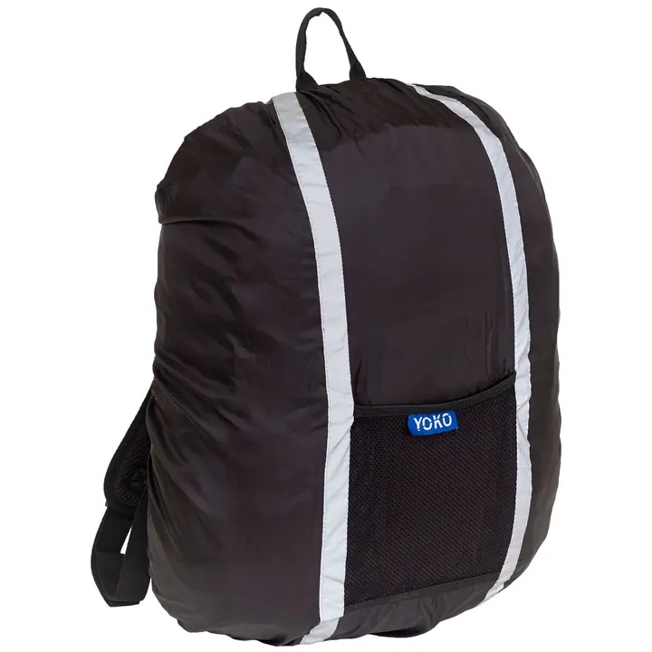 Housse de protection imperméable pour sac à dos Black