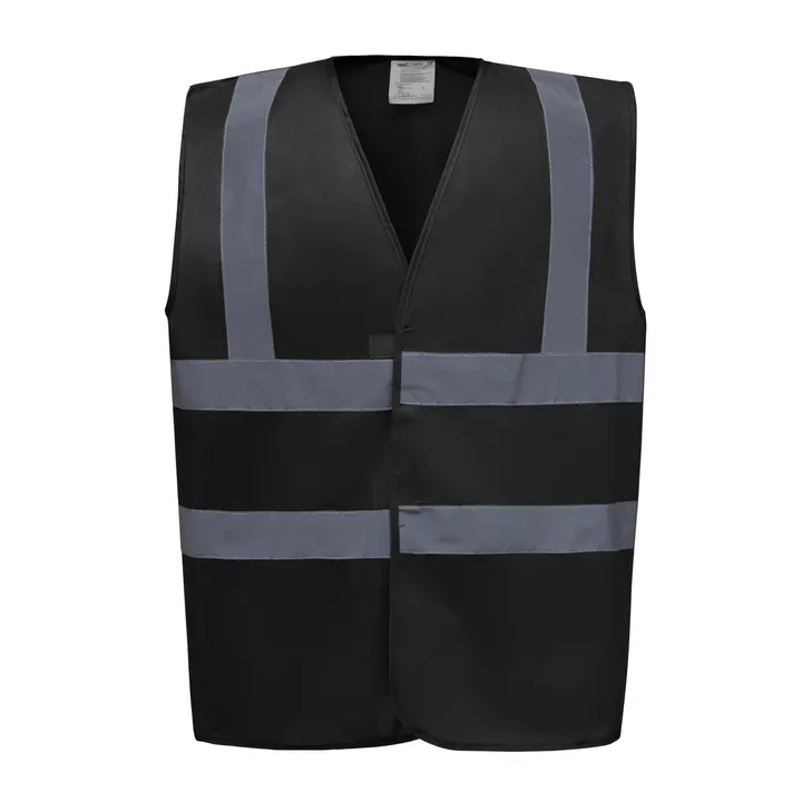 Hi-Vis Waistcoat Black