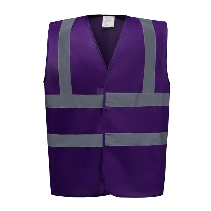 Hi-Vis Waistcoat Purple