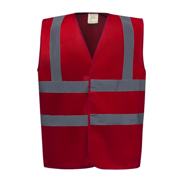 Hi-Vis Waistcoat Red