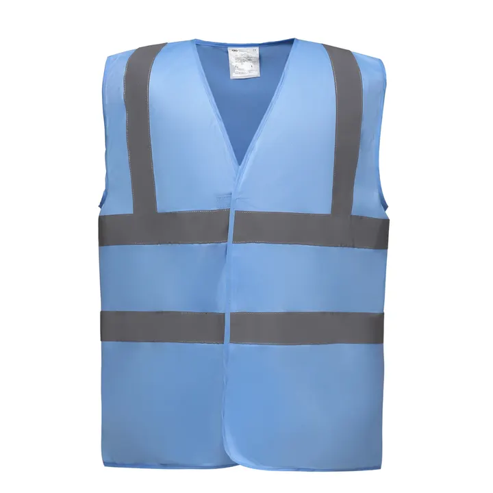 Hi-Vis Waistcoat Sky Blue