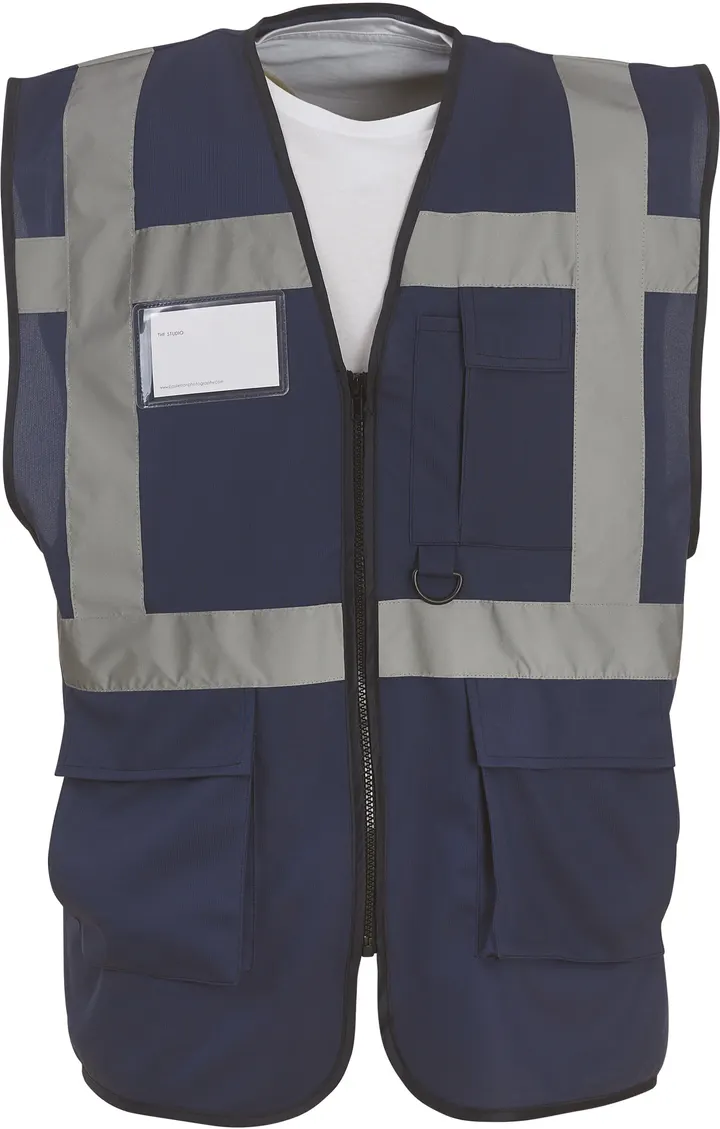 Hi-Vis Executive Waistcoat Navy