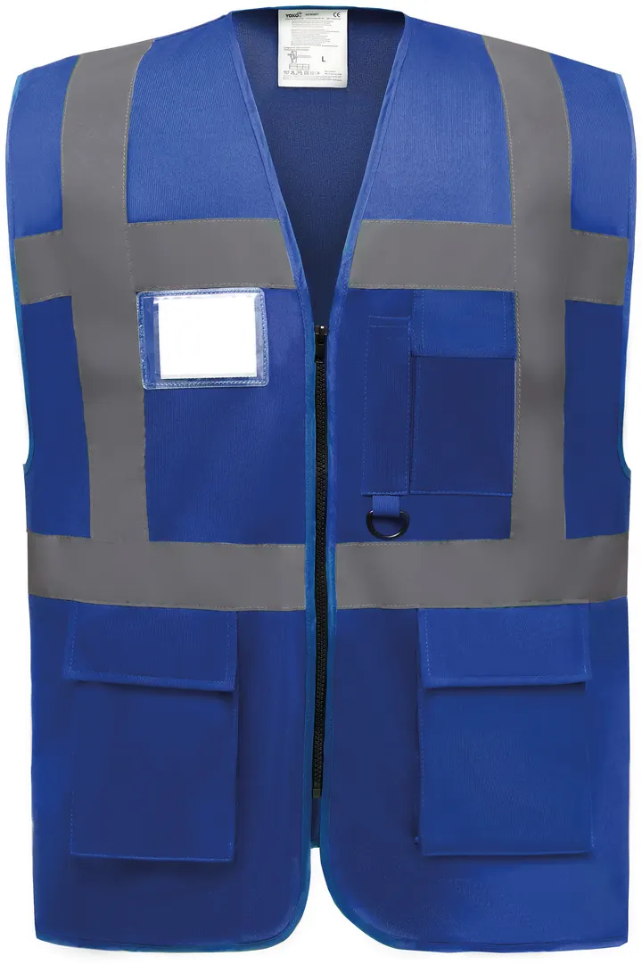Hi-Vis Executive Waistcoat Royal Blue