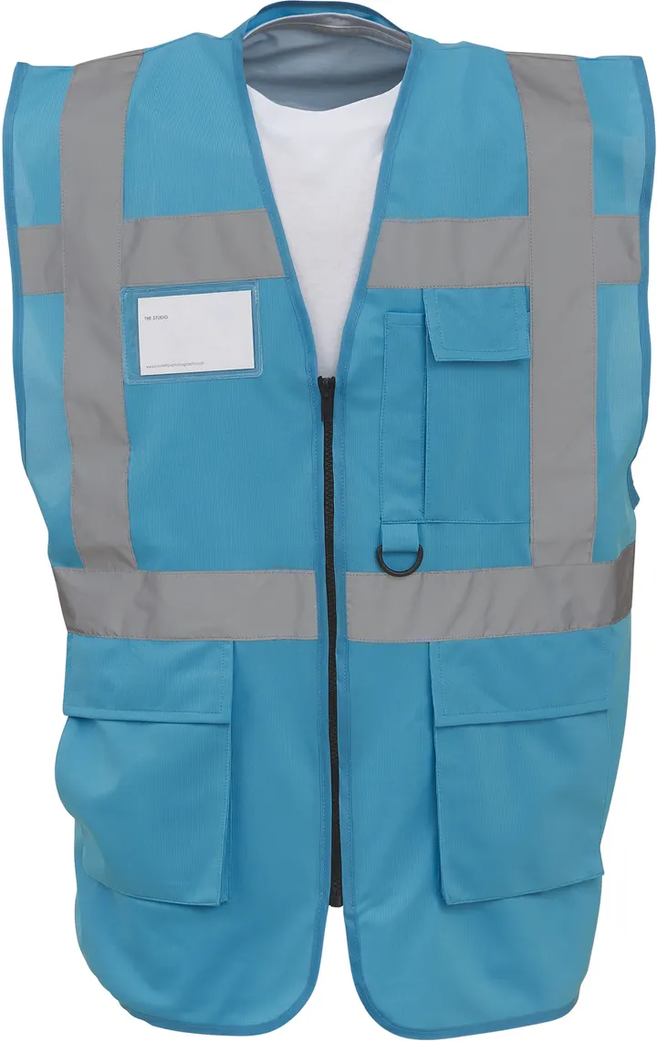 Hi-Vis Executive Waistcoat Sapphire