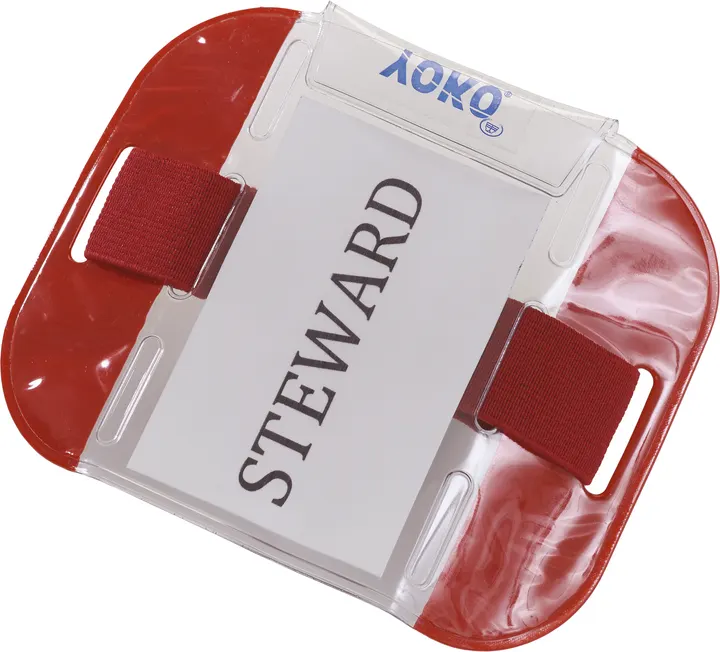 ID Arm Bands Red
