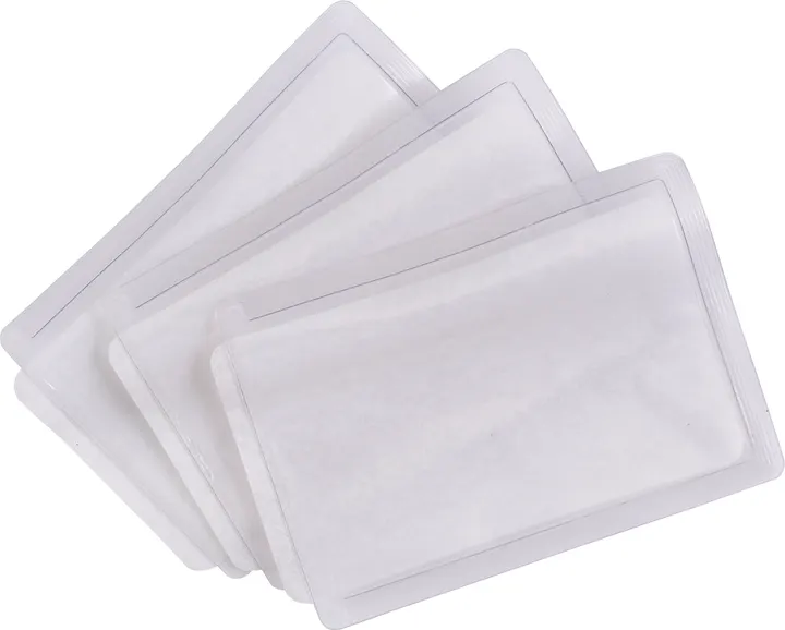 Heat Apply ID Pockets (Packs of 50) Transparent
