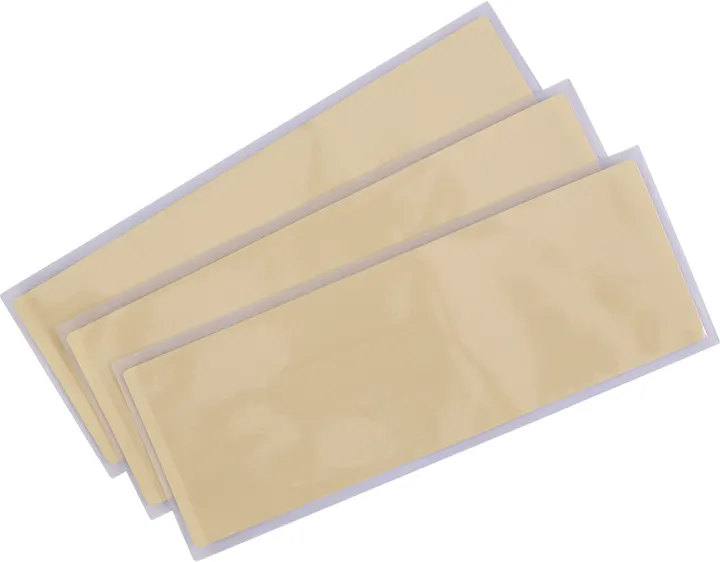 Poches d'identité thermocollantes (1 unité = pack de 50) Transparent