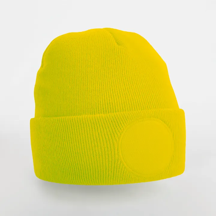 Mütze mit rundem Patch 1