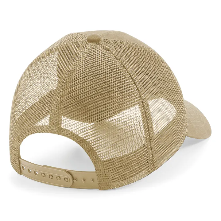 Casquette Filet Réglable à l'Arrière avec Patch Amovible 2