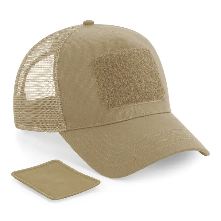 Casquette Filet Réglable à l'Arrière avec Patch Amovible 3