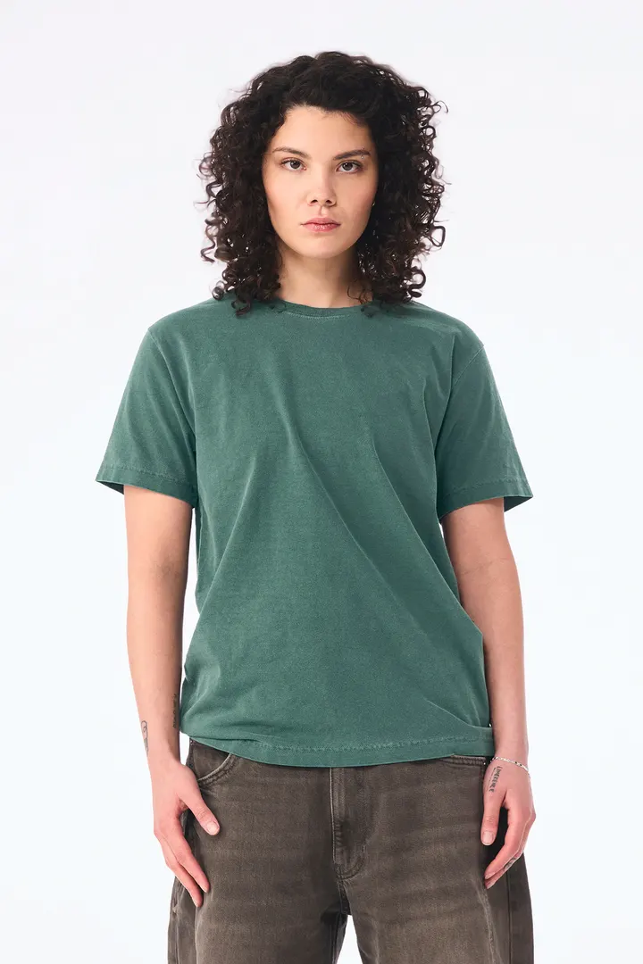 T-shirt délavé épais unisexe 16
