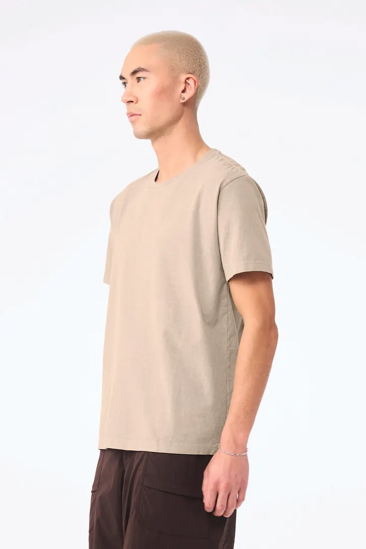 T-shirt délavé épais unisexe 34