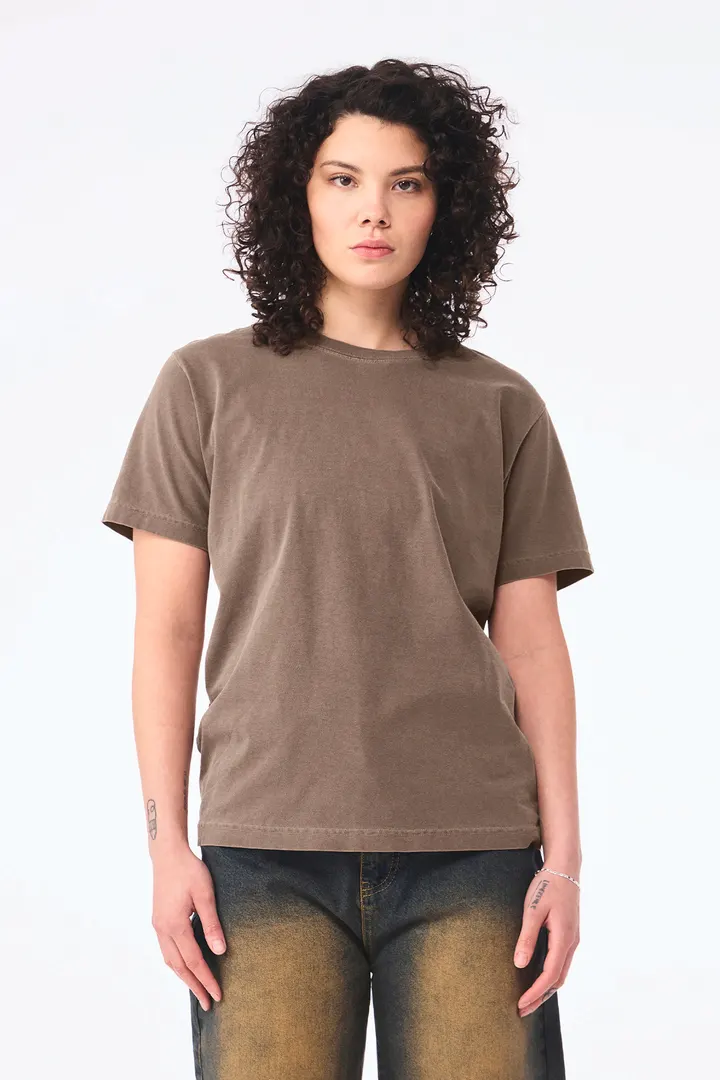 T-shirt délavé épais unisexe 49
