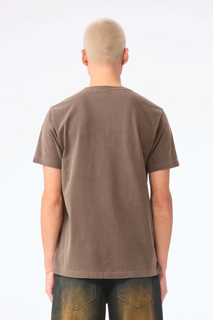 T-shirt délavé épais unisexe 52