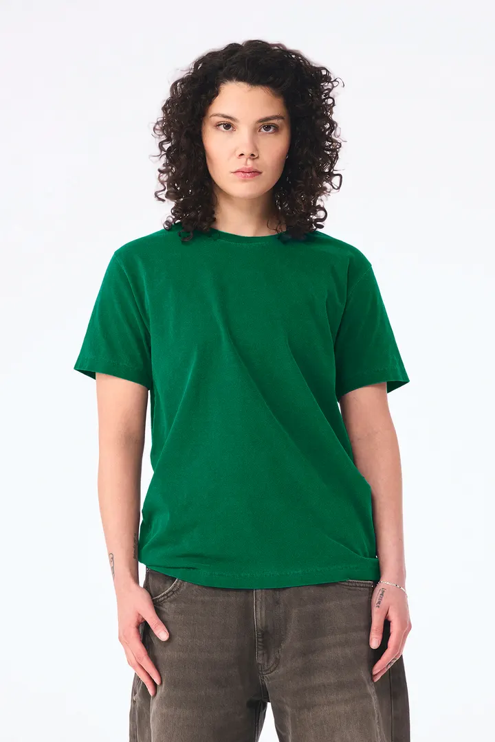 T-shirt délavé épais unisexe 53