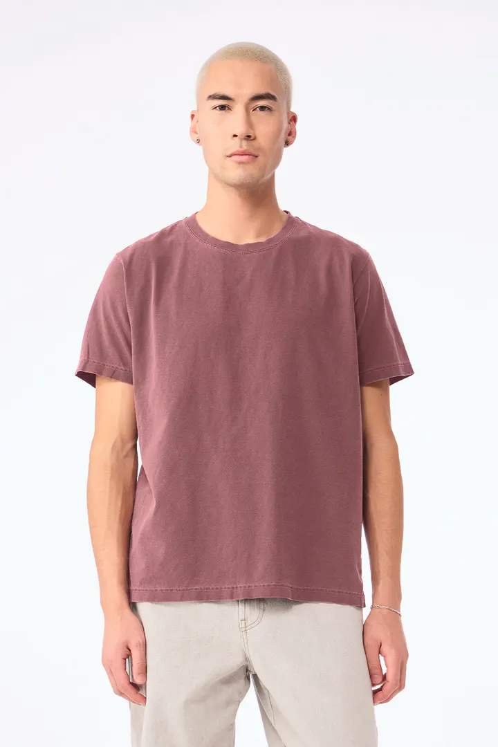 T-shirt délavé épais unisexe 6
