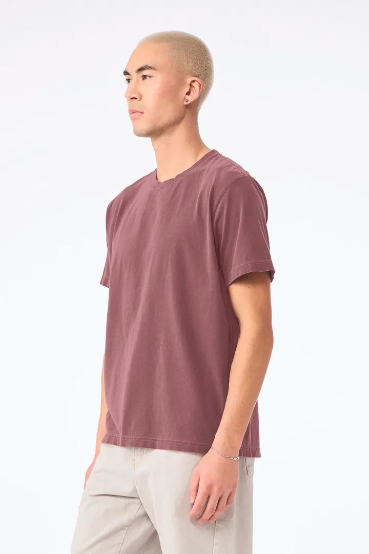 T-shirt délavé épais unisexe 7