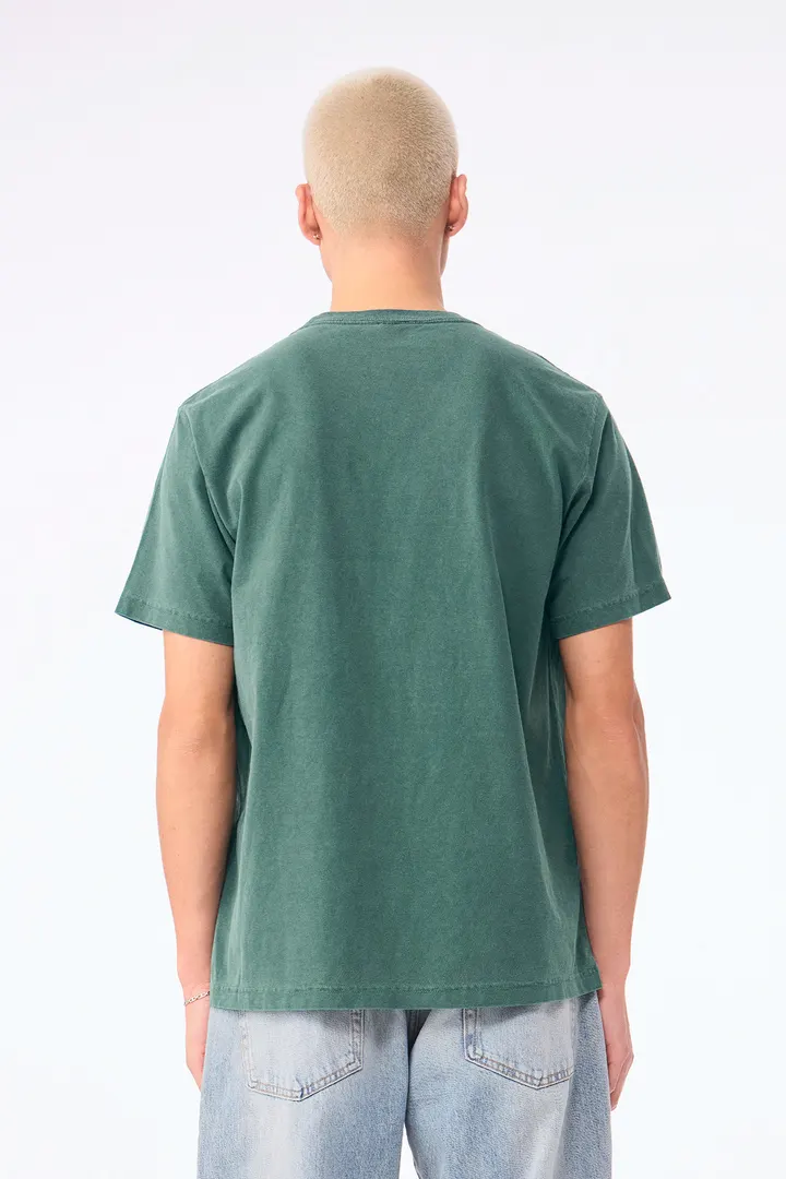 T-shirt délavé épais unisexe 1