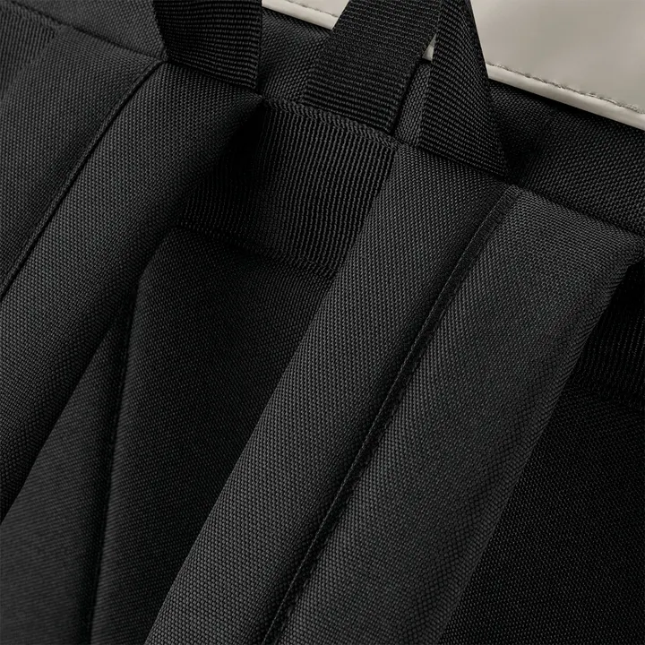 Sac à dos avec rabat roll-top en polyuréthane mat 2