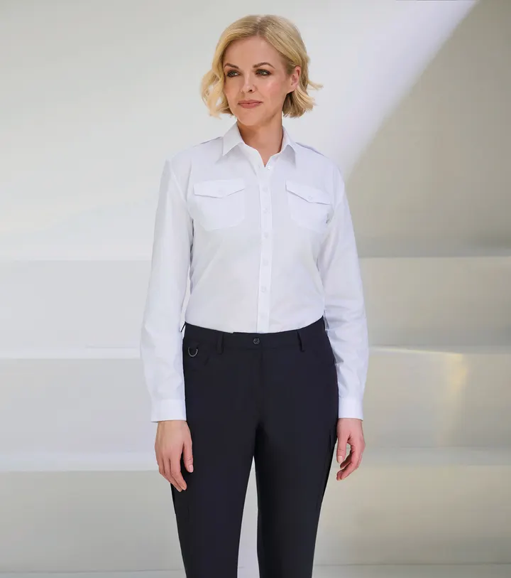 Chemise Pilote femme manches longues