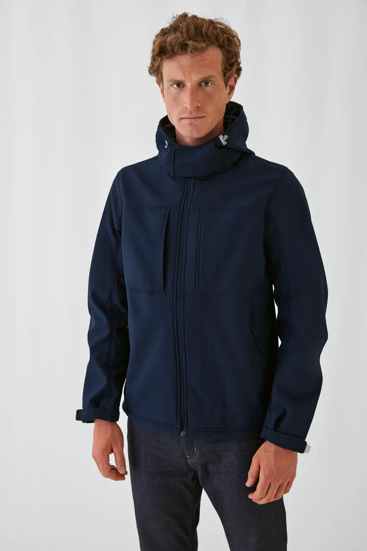Veste softshell capuche homme 2