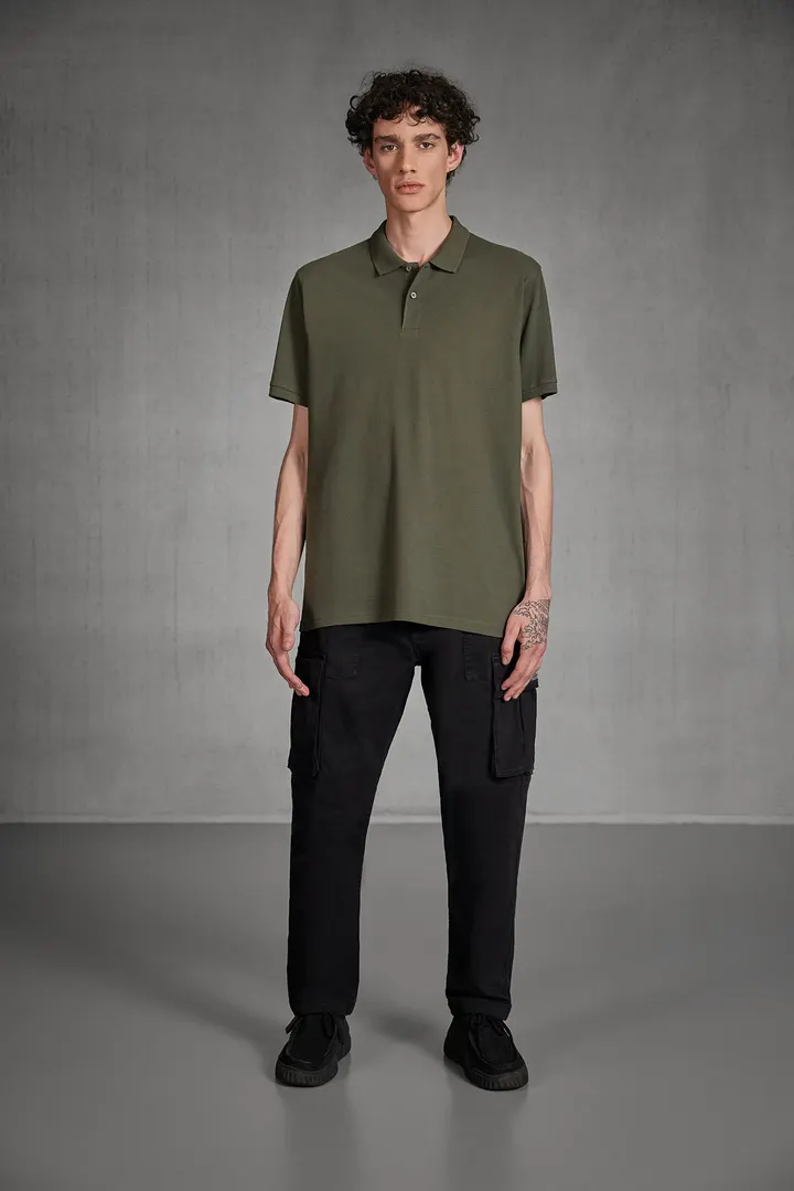 Men's organic polo shirt 1
