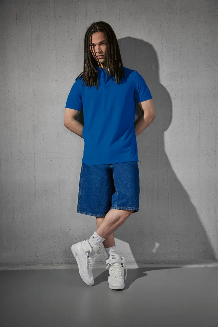 MY ECO POLO 65/35 Herren mit kurzen Ärmeln