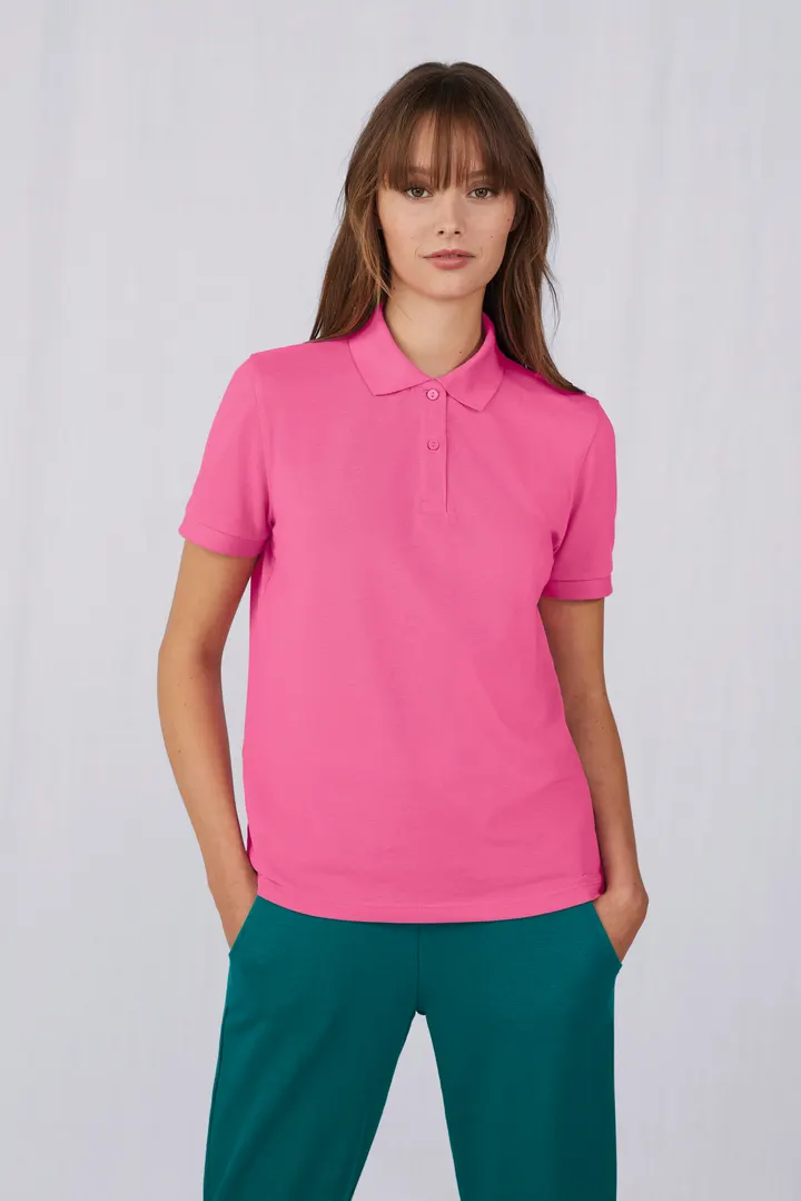 MY ECO POLO 65/35 Damen mit kurzen Ärmeln 2