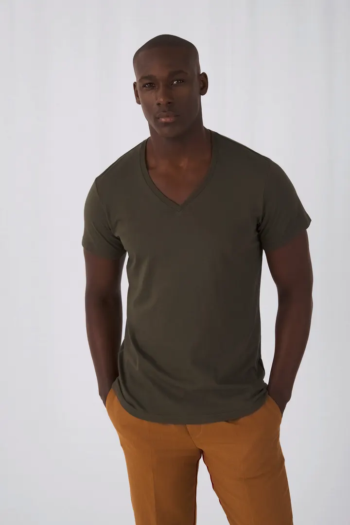 T-shirt BIO Inspire col V Homme 2