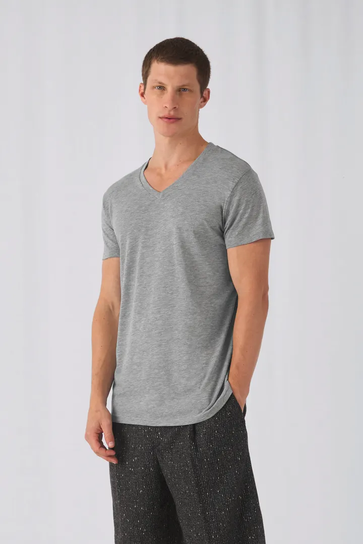 T-shirt Triblend col V Homme 2
