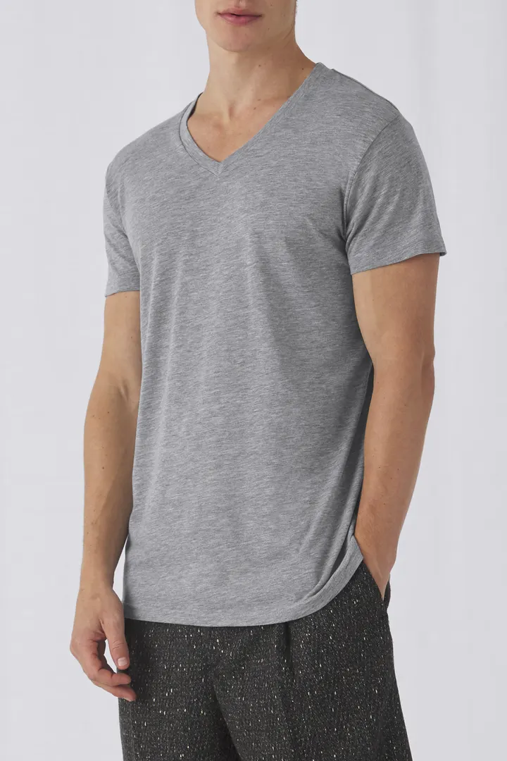 T-shirt Triblend col V Homme
