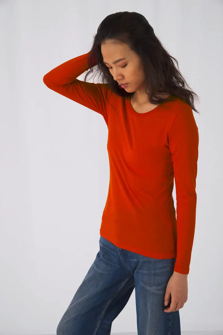 Ladies' organic Inspire long-sleeved T-shirt 2
