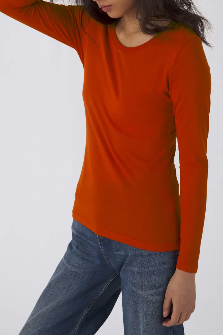Ladies' organic Inspire long-sleeved T-shirt