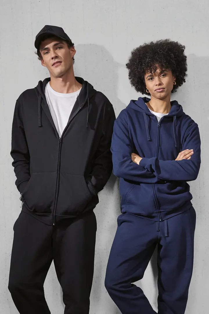 Kapuzen-Sweatshirt mit Reißverschluss ID.224 (50/50) 1