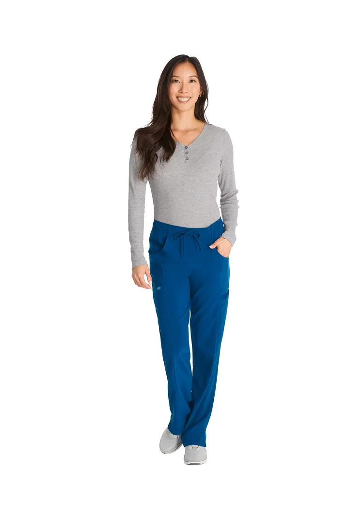 Damenhose mit mittlerem Bund und Kordelzug 2