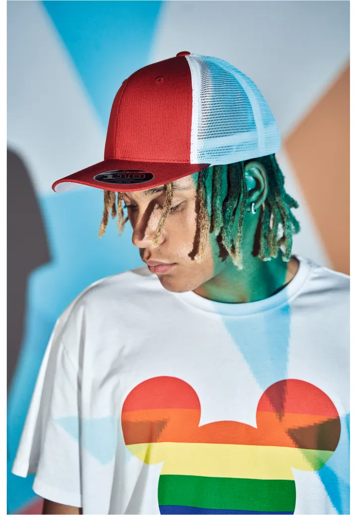 Casquette mesh bicolore 2