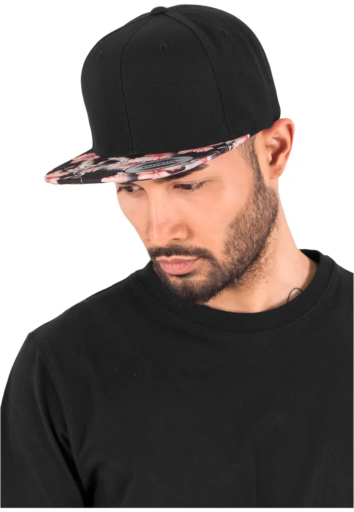 Casquette floral snapback 2