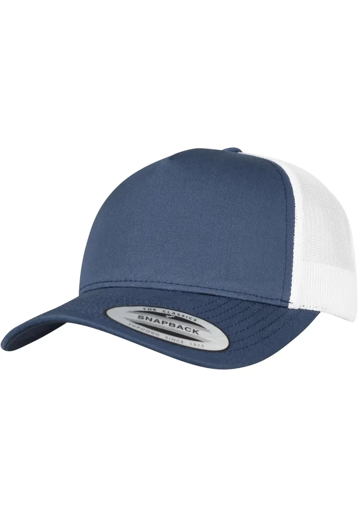 Zweifarbige Retro-Trucker-Mütze 2