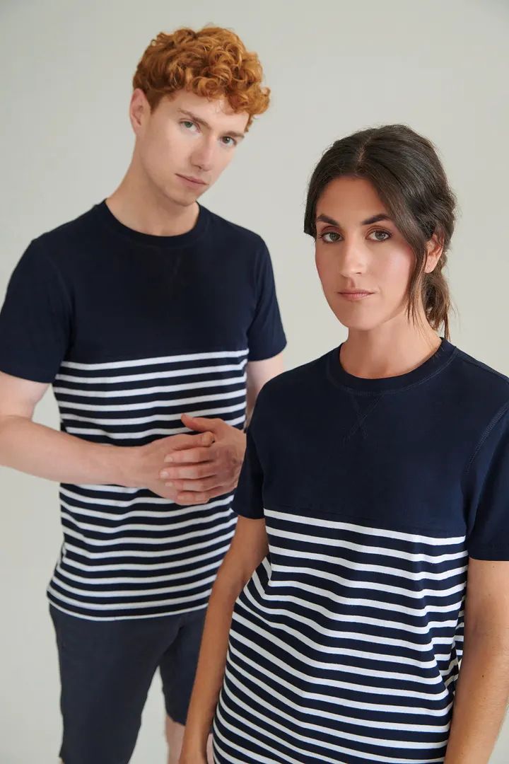 Breton t-shirt, kurzärmelig 4