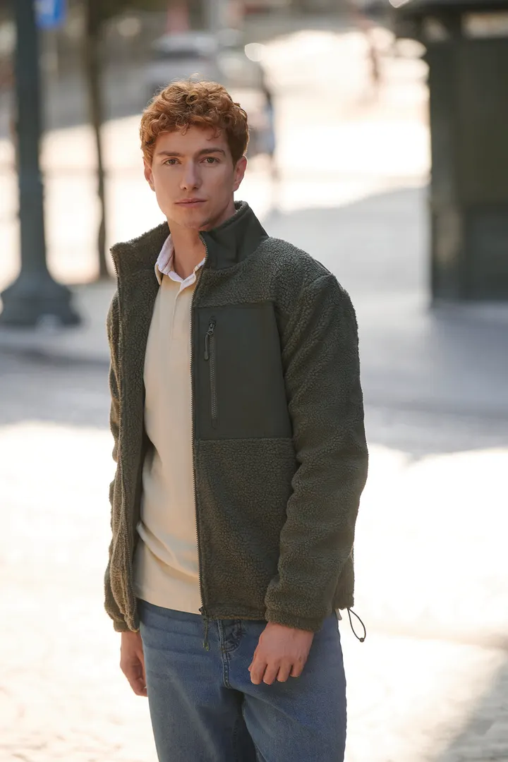 Polaire sherpa recyclée 5