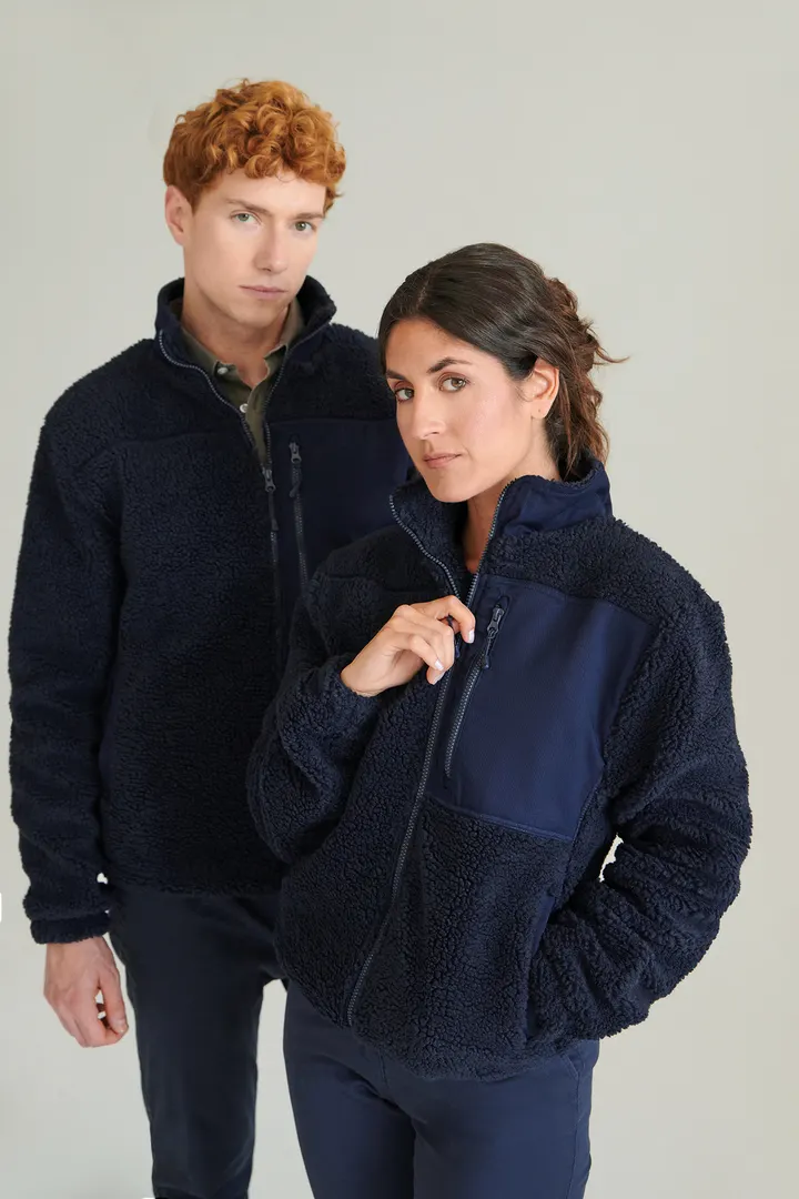 Polaire sherpa recyclée 7