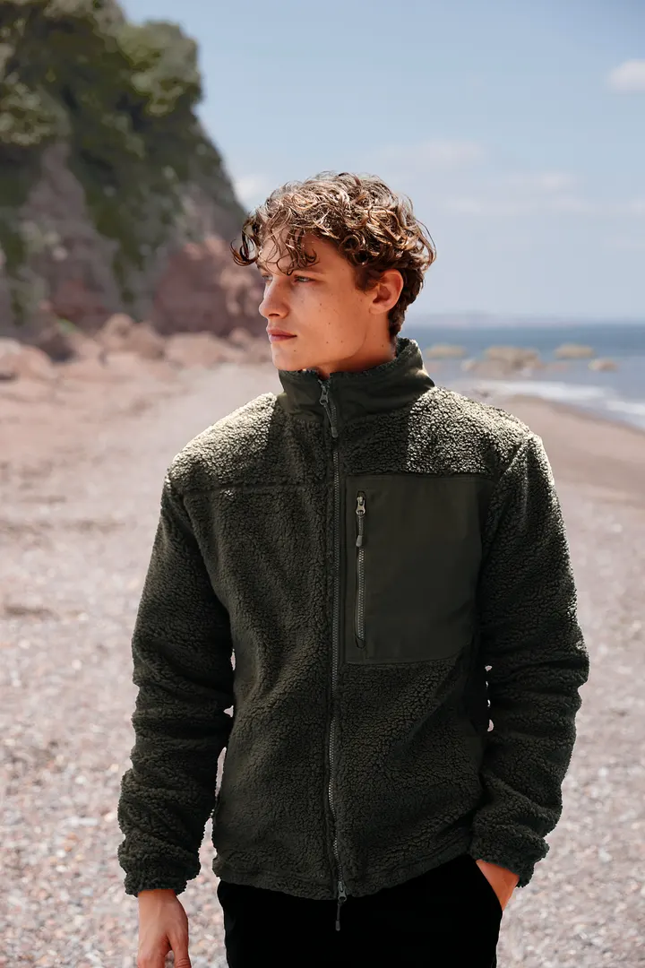 Polaire sherpa recyclée 2