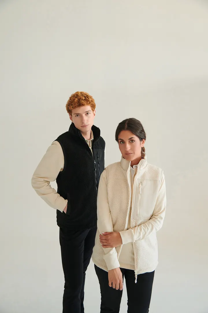Gilet sherpa recyclé 4