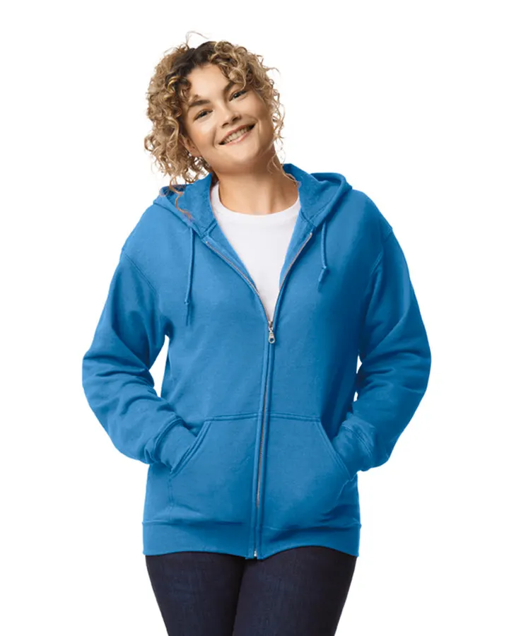 Heavy Blend™classic Fit Adult Full Zip Hooded Sweatshirt 2