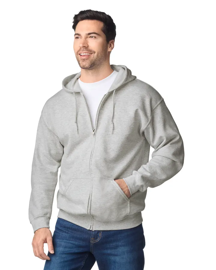 Heavy Blend™classic Fit Adult Full Zip Hooded Sweatshirt 4