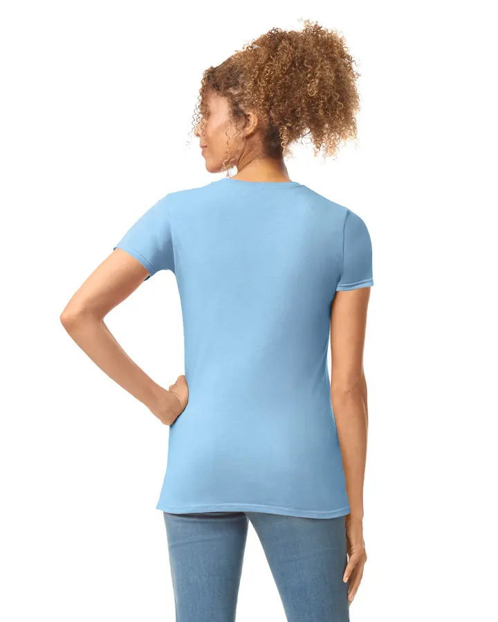T-shirt femme col rond Softstyle 4
