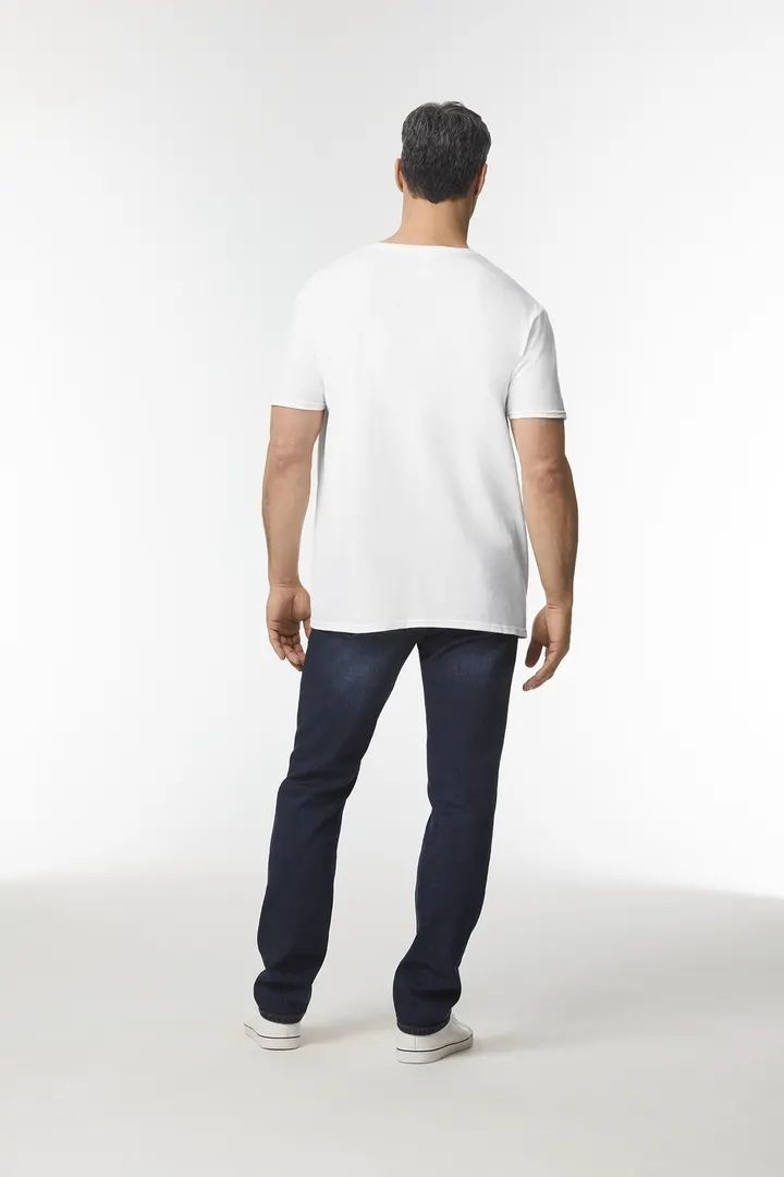 T-shirt homme col v Softstyle 4