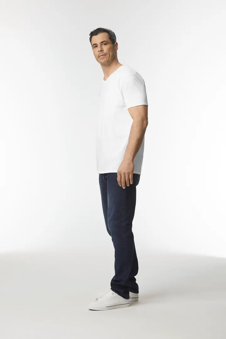 T-shirt homme col v Softstyle 5