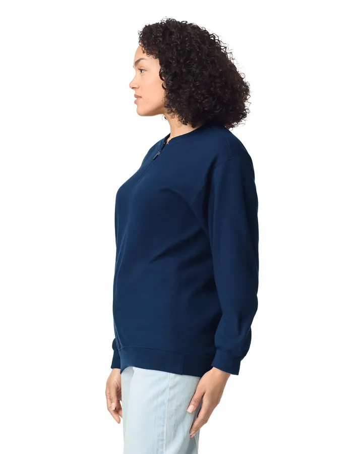 Sweatshirt aus Molton 1/4 Reißverschluss 3