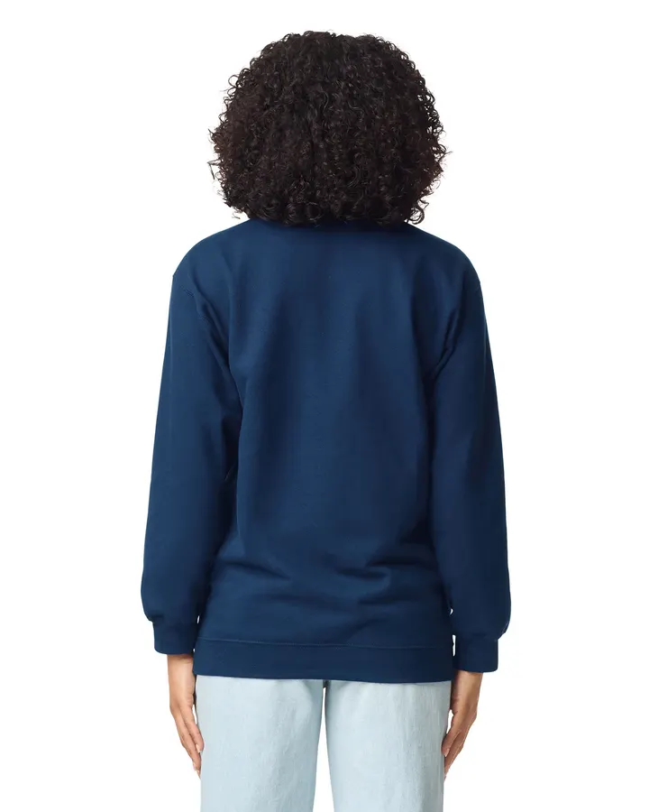 Sweatshirt aus Molton 1/4 Reißverschluss 1